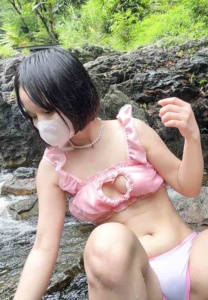 น้องเหมย อีง่าวไร้ขน-เล่นน้ำ