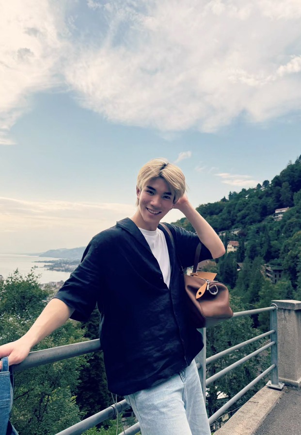 โฟร์ท ณัฐวรรธน์ ระหว่างเดินทางจาก Instagram